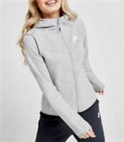 Nike Tech Fleece Hoodie Full Zip Women Size S, L, XL, XXL Grey Heather - S Regular