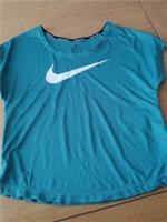 Nike Ladies Dri Fit Running Tshirt Green Size XS