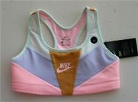 NIKE SWOOSH DRI FIT SPORTS TRAINING BRA TOP DA0896-204 KIDS GIRLS M 10-12Y