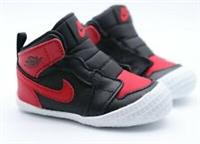 NIKE JORDAN 1 CRIB COT BABY BOOTIE TRAINERS AT3745-023 BOYS GIRLS UK3.5