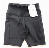NIKE FAST 7" BIKE TIGHT DRI FIT RUNNING SHORTS - BLACK DQ1040-010 - WOMEN XS - XS Regular