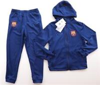 NIKE DRI FIT F.C. BARCELONA FOOTBALL TRACKSUIT BLUE DH7803-492 KIDS BOYS GIRLS M