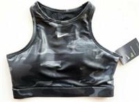 NIKE DRI FIT SWOOSH CAMO MEDIUM SUPPORT SPORTS TRAINING BRA DD1199-068 WOMEN S - S Regular