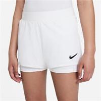 Nike Court TENNIS Skirt Shorts 2-in-1 GIRL's Size S, M, L (8-15 y.o.) White - L Regular