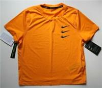 NIKE DRI FIT UTILITY RUN DIVISION RUNNING CROP TOP ORANGE AO4098-833 WOMEN S - S Regular