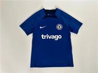 NIKE CHELSEA FC STRIKE DRI FIT FOOTBALL SHIRT TOP BOYS GIRLS DJ8719-496 - M L