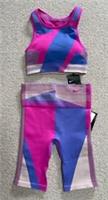 Nike SCULPT icon CLASH Training SHORTS & SPORTS BRA SET SIZE S 8 10 BNWT - S Regular