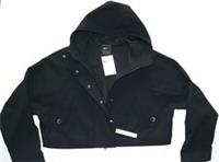 NIKE TECH PACK HOODED REPEL LOOSE FIT CROPPED JACKET BLACK CK7911-010 WOMEN S - S Regular