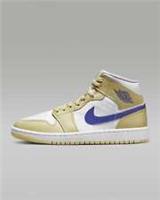 NIKE AIR JORDAN 1 MID - LEMON WASH / LAPIS / WHITE - BQ6472 701 - UK 7.5, 9, 9.5