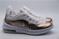NIKE AIR MAX AXIS EP PS TRAINERS WHITE GOLD BV0810-100 KIDS GIRLS UK3.5 5.5