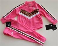 NIKE CHEVRON TRICOT SET TRACKSUIT OUTFIT PINK DD2711-684 BABY GIRL 18 MONTHS
