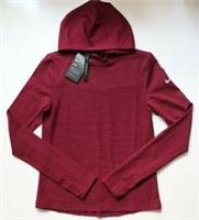 NIKE RUNWAY TEXTURED DRI FIT KNIT RUNNING HOODIE TOP CU3381-638 WOMEN S - S Regular