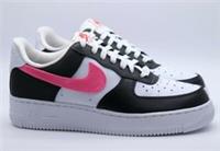 NIKE AIR FORCE 1 '07 SATIN SWOOSH TRAINERS - WHITE DC4463-100 WOMEN UK5.5