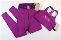 NIKE PRO SWOOSH DRI FIT TRAINING BRA LEGGINGS SET VIOTECH DQ5252-503 WOMEN XS L - XS / Full Set Regular