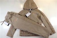 NIKE AIR WINTERIZED FLEECE HOODIE JOGGERS TRACKSUIT DV3066-247 BOYS GIRLS S M L