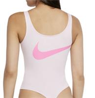 NIKE SPORTSWEAR SWOOSH SLEEVELESS TIGHT BODYSUIT TOP - PINK CU5672-663 WOMEN S - S Regular
