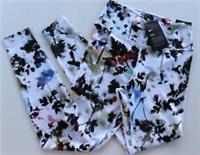 NIKE ONE GRAPHIC FLORAL PRINT DRI FIT TRAINING TIGHTS CD6997-100 - WOMEN S - S Regular