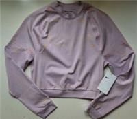 NIKE BOUTIQUE NEON STUD CREWNECK TRAINING SWEATSHIRT TOP CJ4155-512 - WOMEN XS M - M Regular