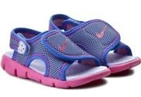 NIKE SUNRAY ADJUST 4 TD SUMMER SANDALS 386521-504 - TODDLER GIRLS UK5.5 EUR22
