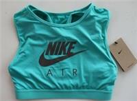 NIKE AIR DRI FIT SWOOSH MEDIUM SUPPORT HIGH NECK TRAINING BRA DM0643-392 WOMEN S - S Regular