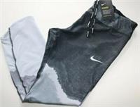 NIKE POWER EPIC LUX PRINTED TIGHT FIT RUNNING TIGHTS - GREY 931909-012 WOMEN L - L Regular