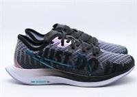 NIKE ZOOM PEGASUS TURBO 2 RISE RUNNING TRAINERS - BLACK BV1134-001 WOMEN UK2.5