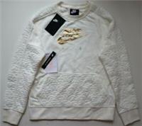 NIKE AIR SPORTSWEAR METALLIC FLEECE SWEATSHIRT TOP BV2703-133 - KIDS GIRLS L XL