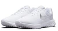 Womens Nike Revolution 6 NN White & Silver size 4_4.5_6_7 DC3729-101
