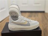 Nike W Air Force 1 PLT.AF.ORM/Wolf Grey/UK Size 6/Euro 40/25.5 cm