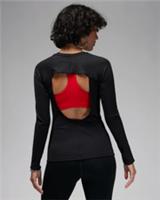 Nike Jordan Sport Women's Long-Sleeve Top RRP £ 54.99 Size M Black - M Regular