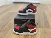 Infants Nike Sky Jordan 1 (TD) - BQ7196 016- Black White Red / 11 cm /Euro 21