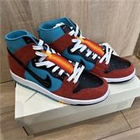 Nike SB Dunk High Diorr Greenwood Navajo Arts UK 9