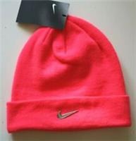 NIKE METAL FUTURE SWOOSH STRETCH KNIT BEANIE HAT PINK CK6484-617 KIDS GIRLS