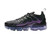 Mens Nike Vapormax plus eggplant 2018 (rare) black/purple size 12