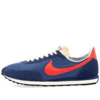 NIKE WAFFLE TRAINER SP - NAVY BLUE / RED / ORANGE - DB3004 400 - UK 5.5