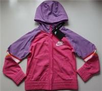 NIKE SPORTSWEAR HERITAGE FULL ZIP JUMPER HOODIE - CU8293-684 - KIDS GIRLS S
