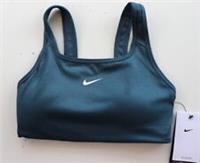 NIKE DRI FIT SWOOSH 1 PIECE SPORTS TRAINING BRA - ASH GREEN DD1438-058 - WOMEN S - S Regular