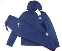 NIKE SPORTSWEAR FLEECE TRACKSUIT - NAVY BV3634-410 - UNISEX KIDS BOYS GIRLS XL