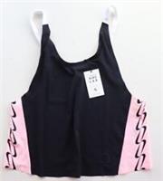 NIKE NIKELAB CITY READY WOVEN COLOURBLOCK TANK VEST TOP BLACK AJ6969-010 WOMEN L - L Regular