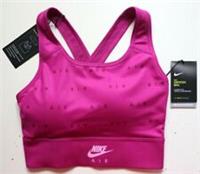 NIKE AIR SWOOSH MEDIUM SUPPORT LONGLINE SPORTS TRAINING BRA CU7368-564 - WOMEN S - S Regular