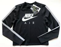 NIKE AIR MIDLAYER DRI FIT SLIM FIT LONG SLEEVE TOP BLACK CU3331-010 WOMEN S - S Regular