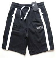 NIKE AIR SPORTSWEAR LOGO FLEECE SHORTS - BLACK BV3600-010 KIDS BOYS M
