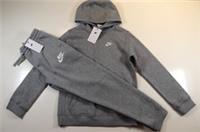 NIKE CLUB SPORTSWEAR FLEECE TRACKSUIT BV3757-063 UNISEX KIDS BOYS GIRLS M L XL