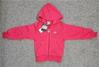 NIKE Club Swoosh Full Zip Hoodie Bright Red Teenage Girl M size 5-6 Yeras