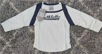Nike Girls T Shirt XS White Long Sleeved Vintage Y2K NEW Pit to Pit 13 in app