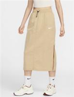 NIKE SPORTSWEAR ESSENTIAL WOVEN HIGH WAISTED MIDI SKIRT DM6249-200 WOMEN XS S M - M Regular
