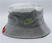 NIKE SPORTSWEAR FRENCH TERRY DRI FIT BUCKET HAT - GREY CQ9221-050 - WOMEN M/L