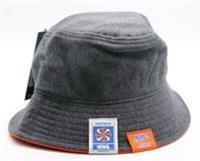 NIKE SPORTSWEAR FRENCH TERRY DRI FIT BUCKET HAT - HEATHER CQ9221-032 WOMEN XS/S