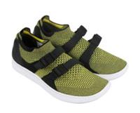 NIKE AIR SOCKRACER FLYKNIT RUNNING TRAINERS - YELLOW 896447-003 WOMEN UK3
