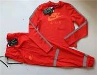 NIKE FLEX AIR DRI FIT RUNNING REFLECTIVE PANTS TOP SET RED CU3349-673 WOMEN S - S Regular